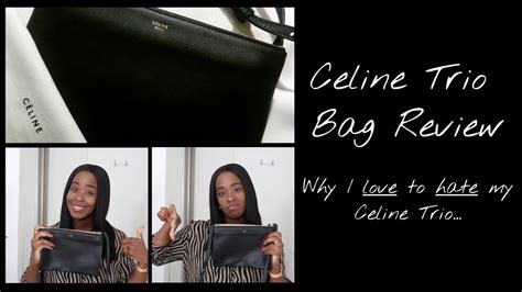 celine trio large size cm|Celine Trio Bag Review .